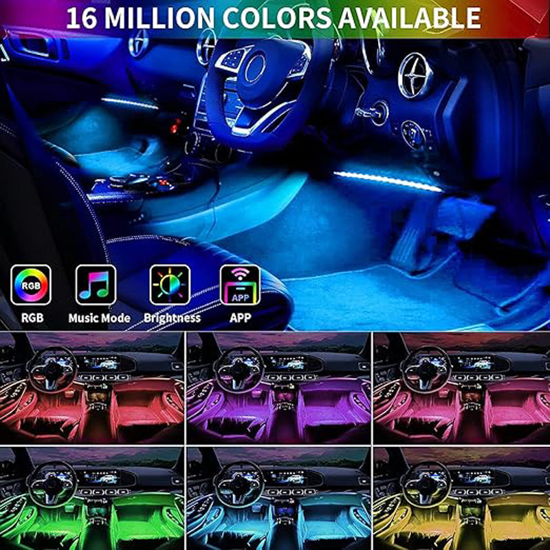 LED Ambient Interior Lights – close-up