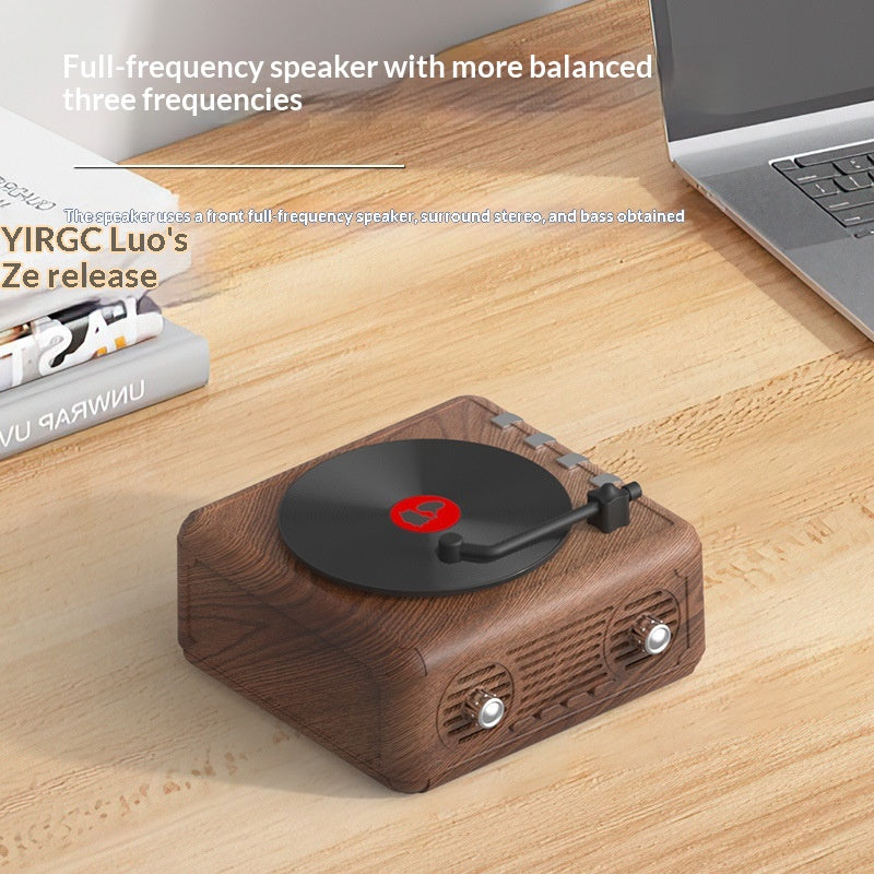 FT07 Retro Turntable Bluetooth Speaker