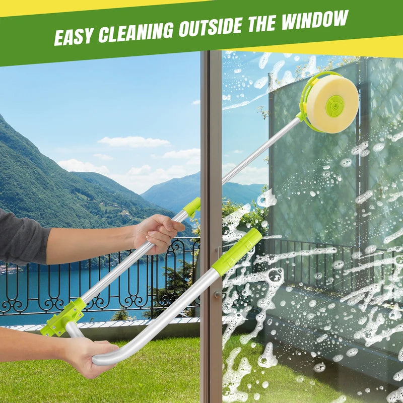 Telescopic Window Cleaning Tool High Rise Window