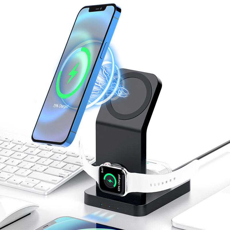 Flame-retardant Material Electromagnetic Wireless Charger – in use