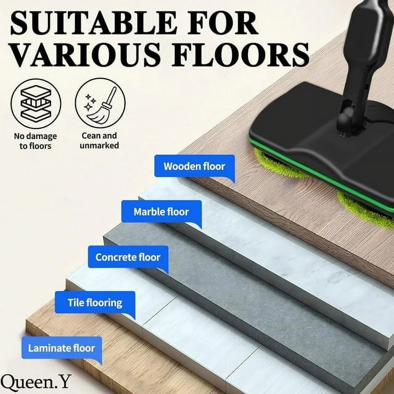 Cordless Spinning Scrubber