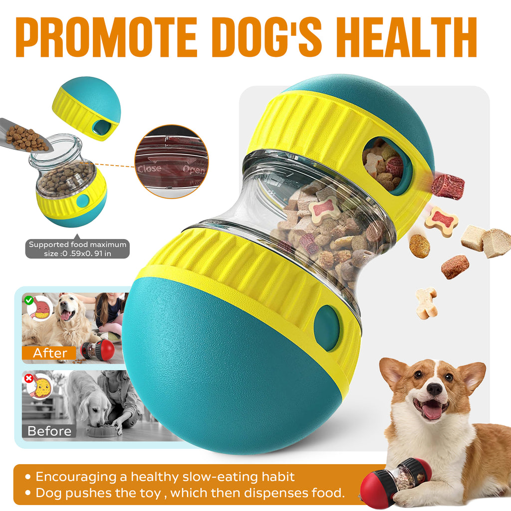 Interactive Dog Puzzle Feeder