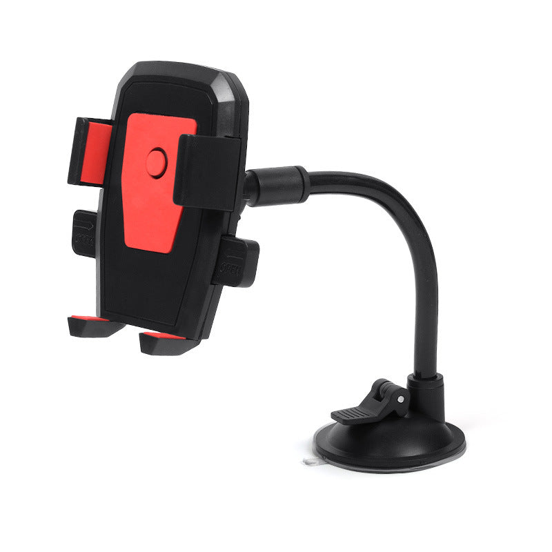 Windshield Hose Style Car Phone Holder Suction – back view