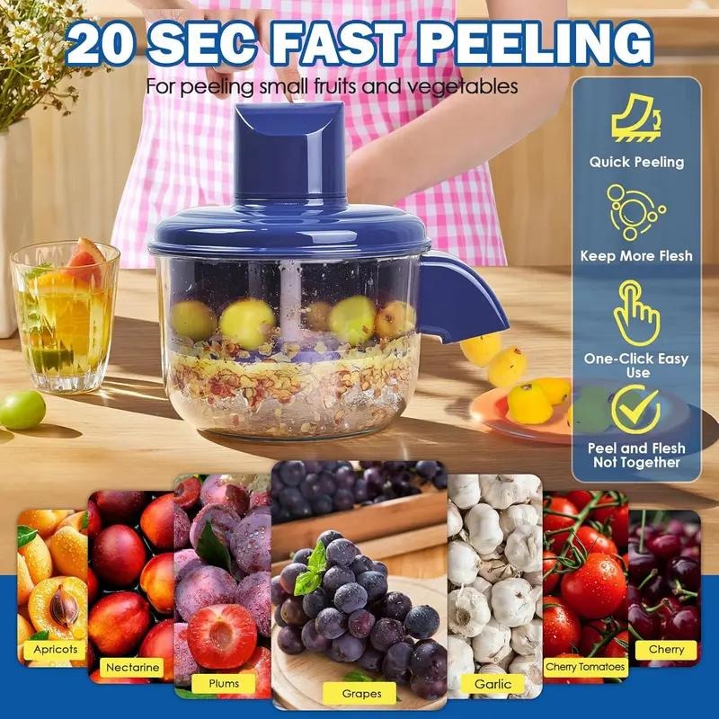 Portable Automatic Electric Fruit Peeler Grape Peeler