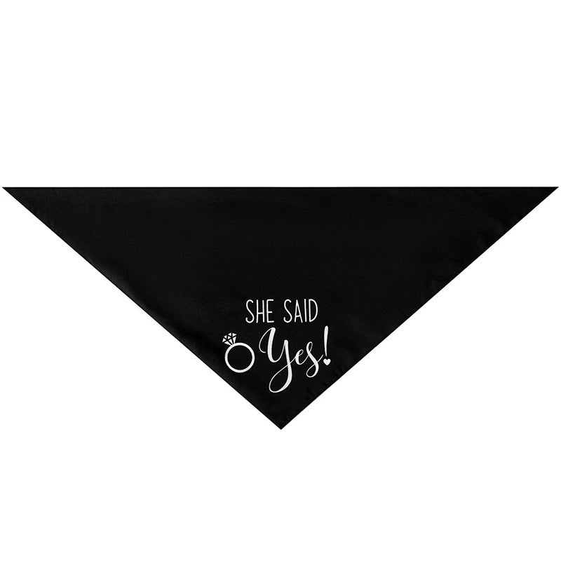 Dog Wedding Bandana My Humans Are Getting – detail view