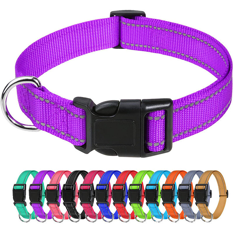 Adjustable Chest Strap Dog Collar – detail view