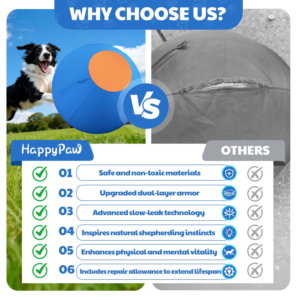 17 7 Herding Ball For Dogs Enhanced
