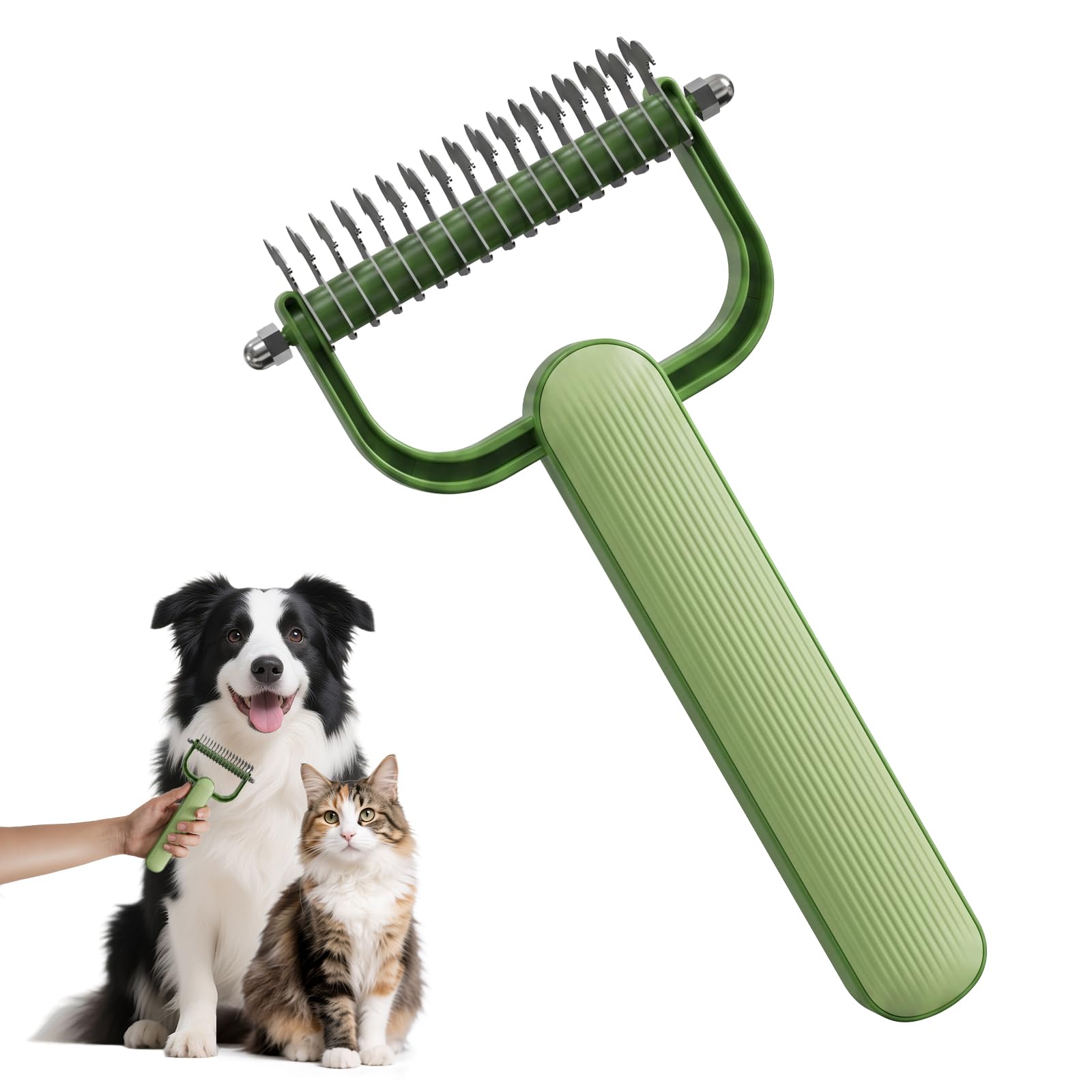 Self-Cleaning Pet Grooming Brush