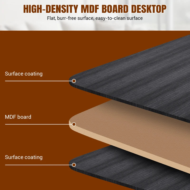 Laptop Desk Laptop Bed Table With Foldable – back view