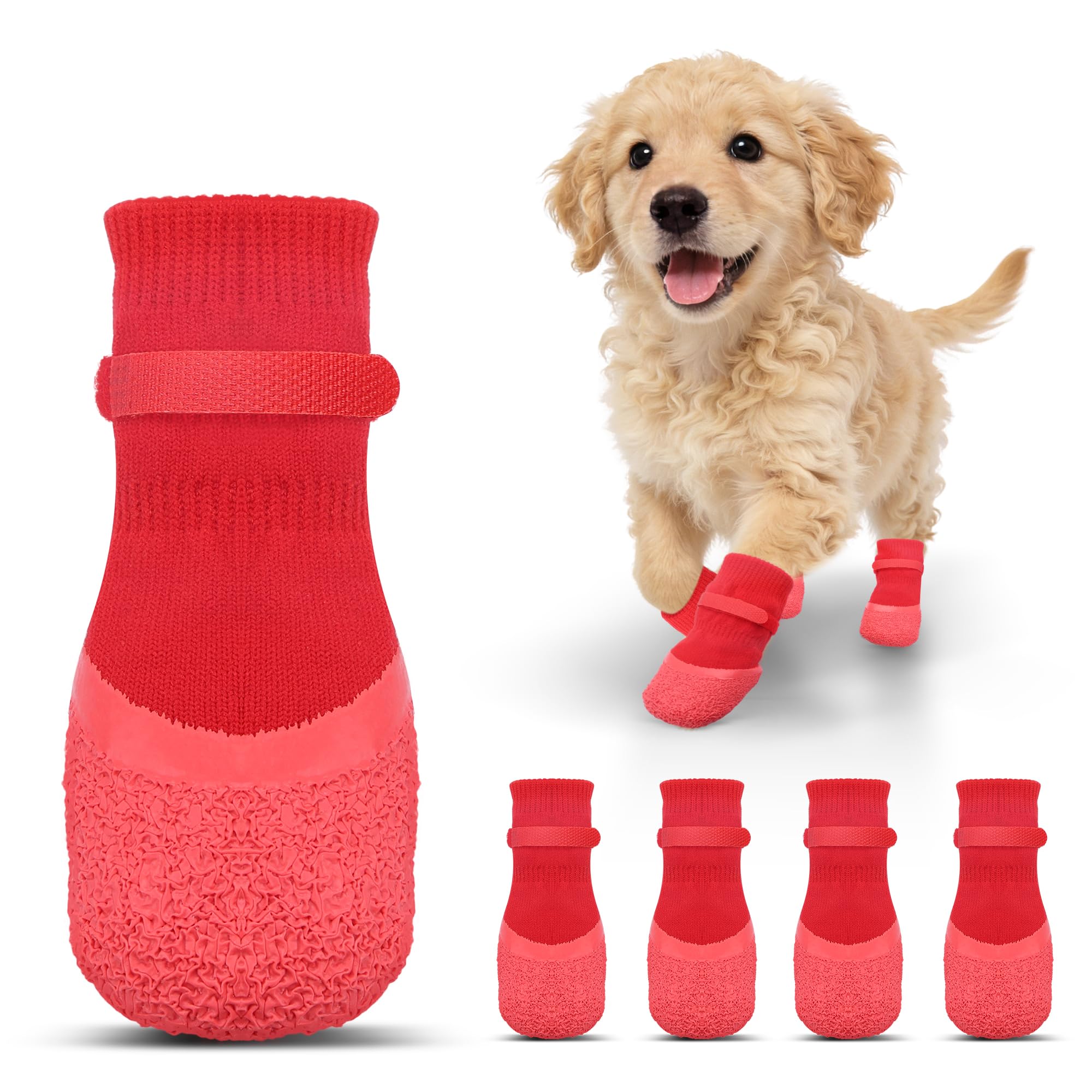 Anti Slip Dog Socks For Hardwood Floors
