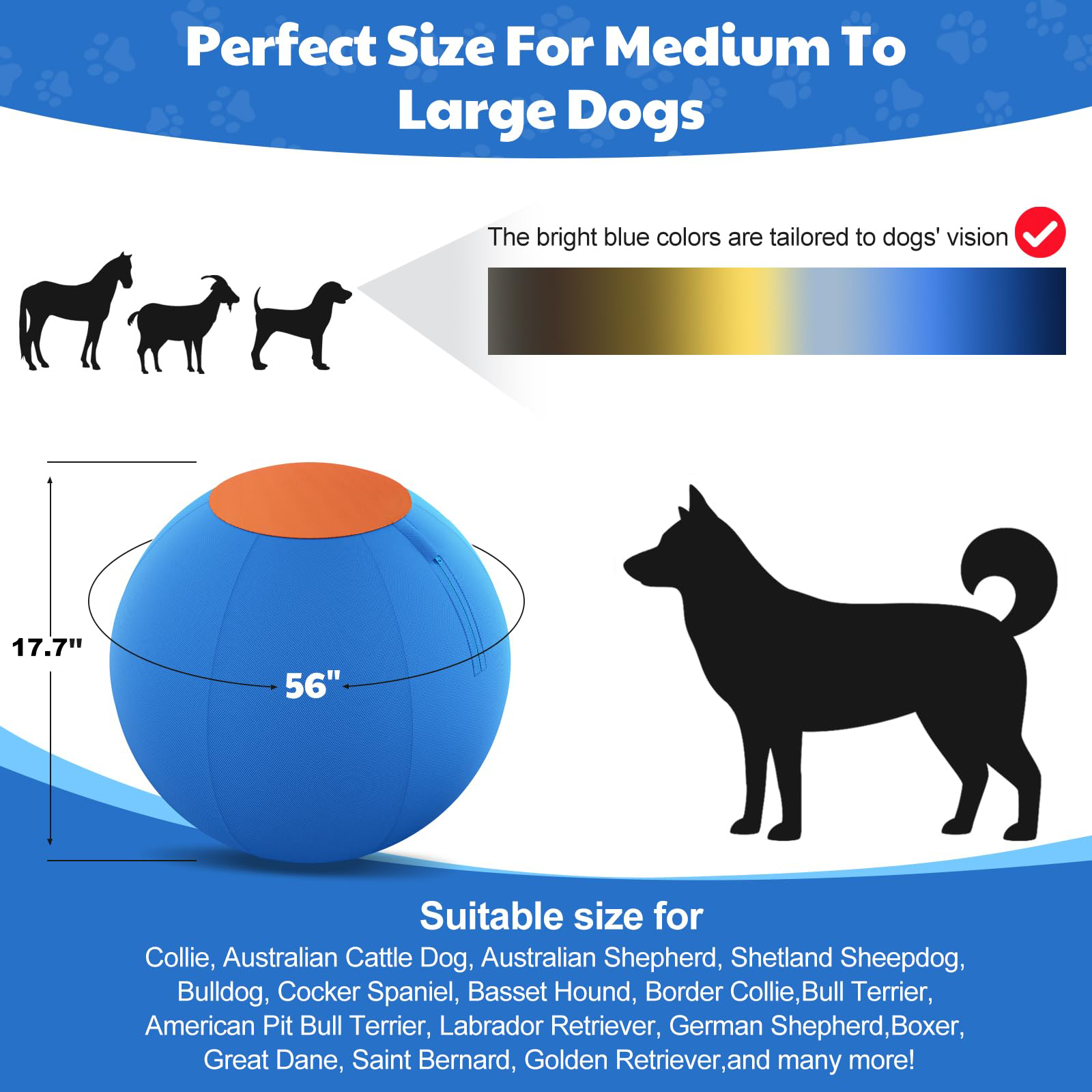 17 7 Herding Ball For Dogs Enhanced