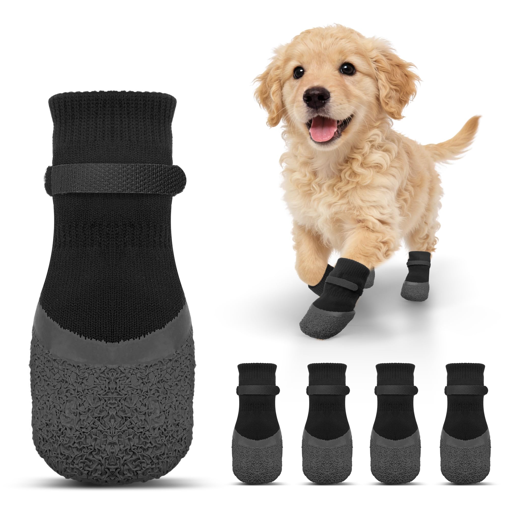 Anti Slip Dog Socks For Hardwood Floors