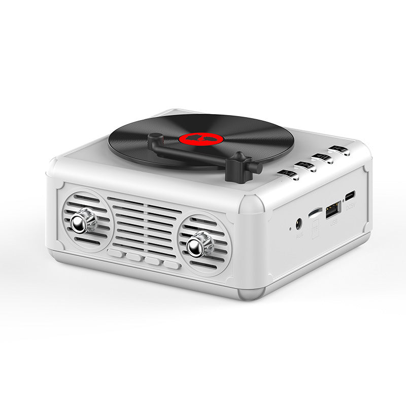 FT07 Retro Turntable Bluetooth Speaker