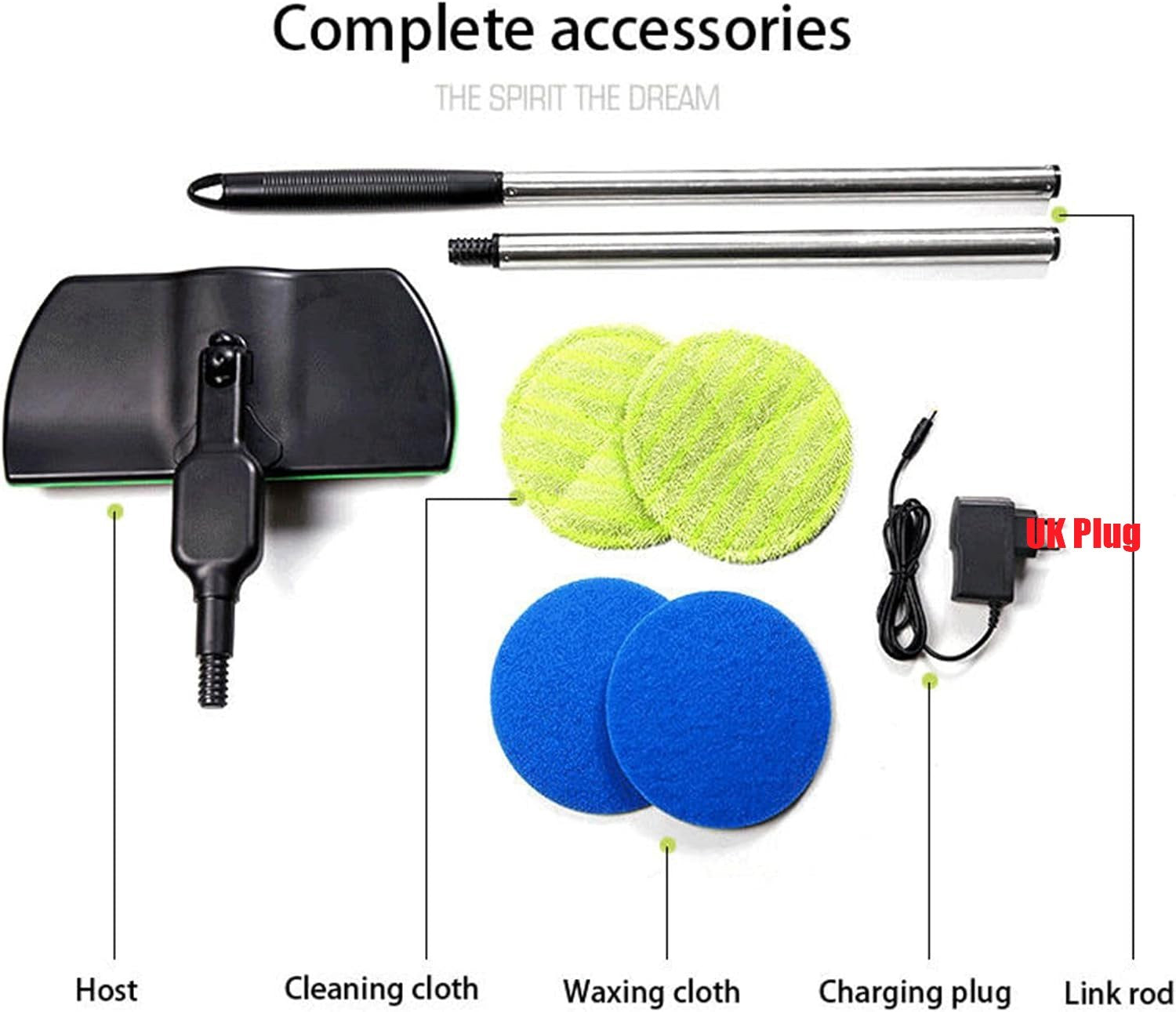 Cordless Spinning Scrubber