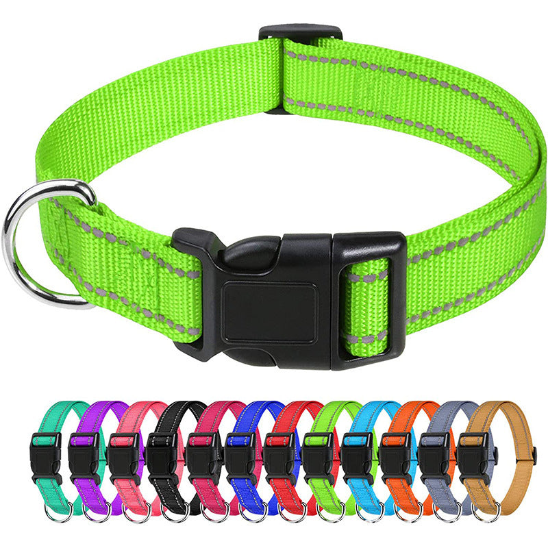 Adjustable Chest Strap Dog Collar – close-up