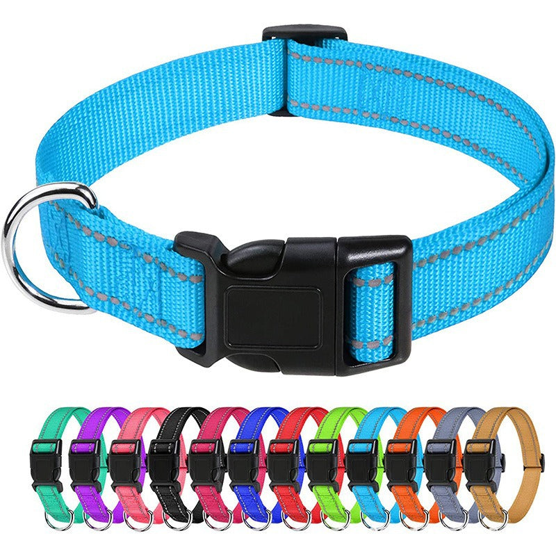 Adjustable Chest Strap Dog Collar – side view