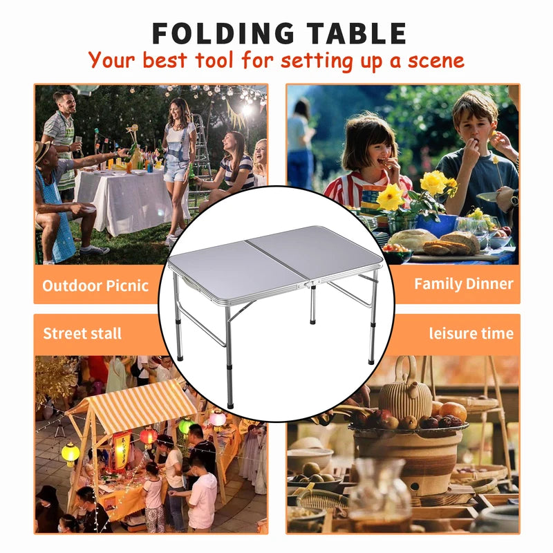 Full Set Of Outdoor Foldable Portable Camping – back view