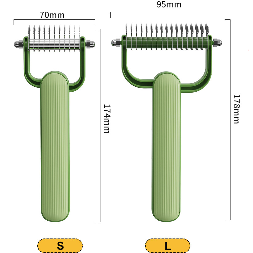 Self-Cleaning Pet Grooming Brush
