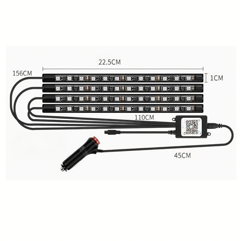 LED Ambient Interior Lights – detail view
