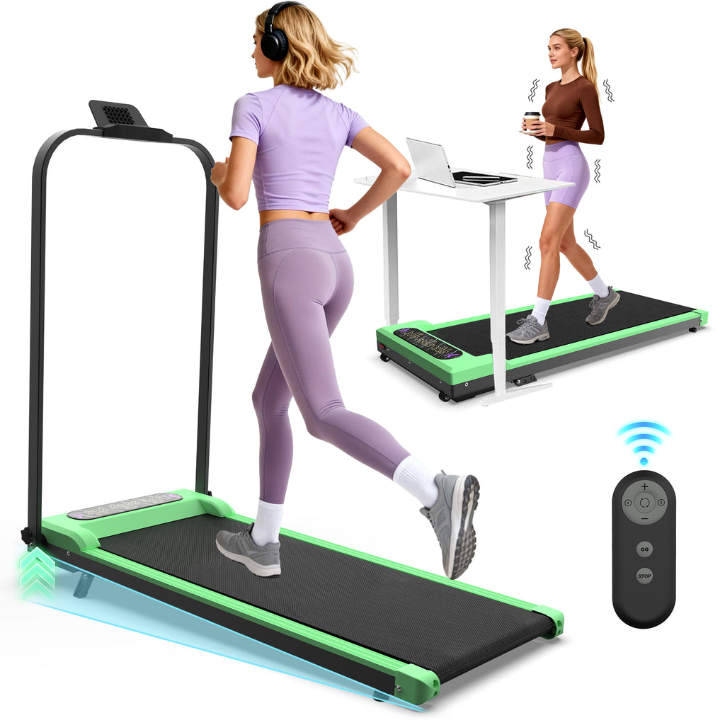 Foldable Treadmill With Handle Bar Incline 2