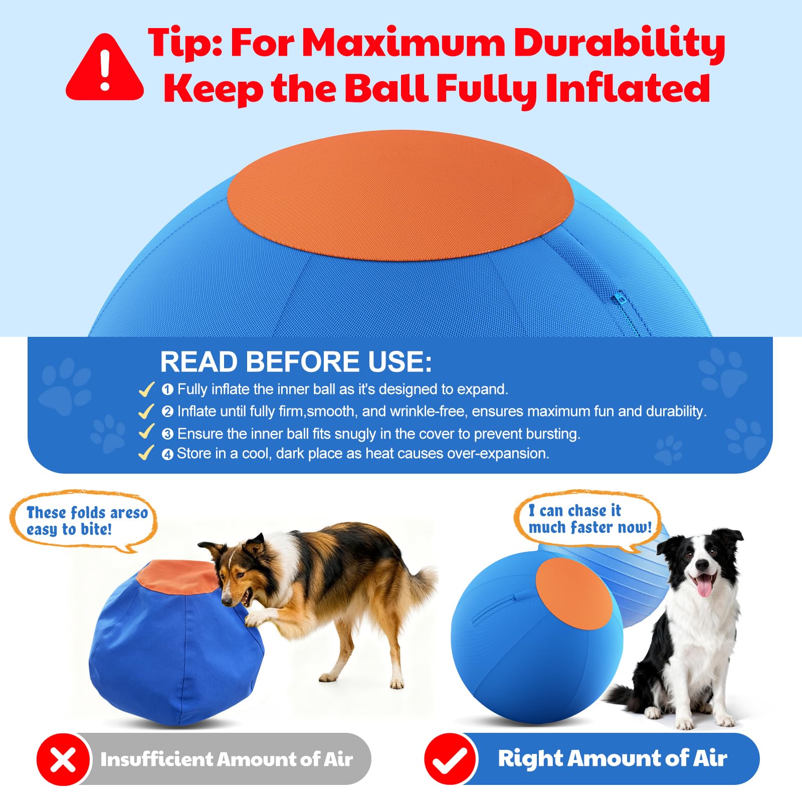 17 7 Herding Ball For Dogs Enhanced