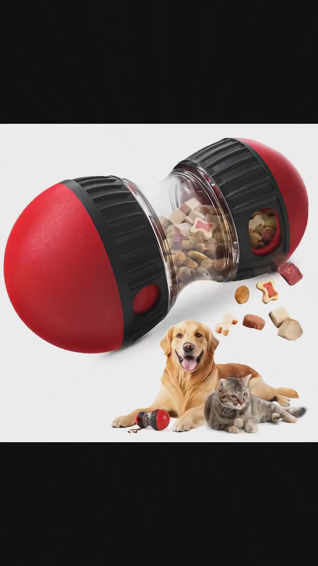 Interactive Dog Puzzle Feeder